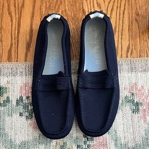 Rothy's Men's Dark Blue Slip-Ons